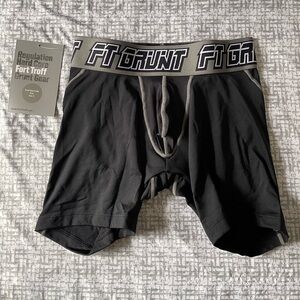 Fort Troff Men's Black Boxer Briefs / Trunks Size Small